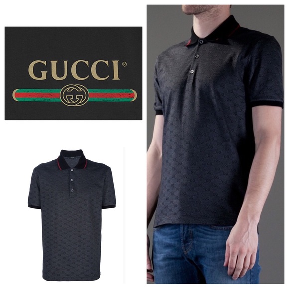 Gucci Other - Gucci Monogrammed Polo Shirt